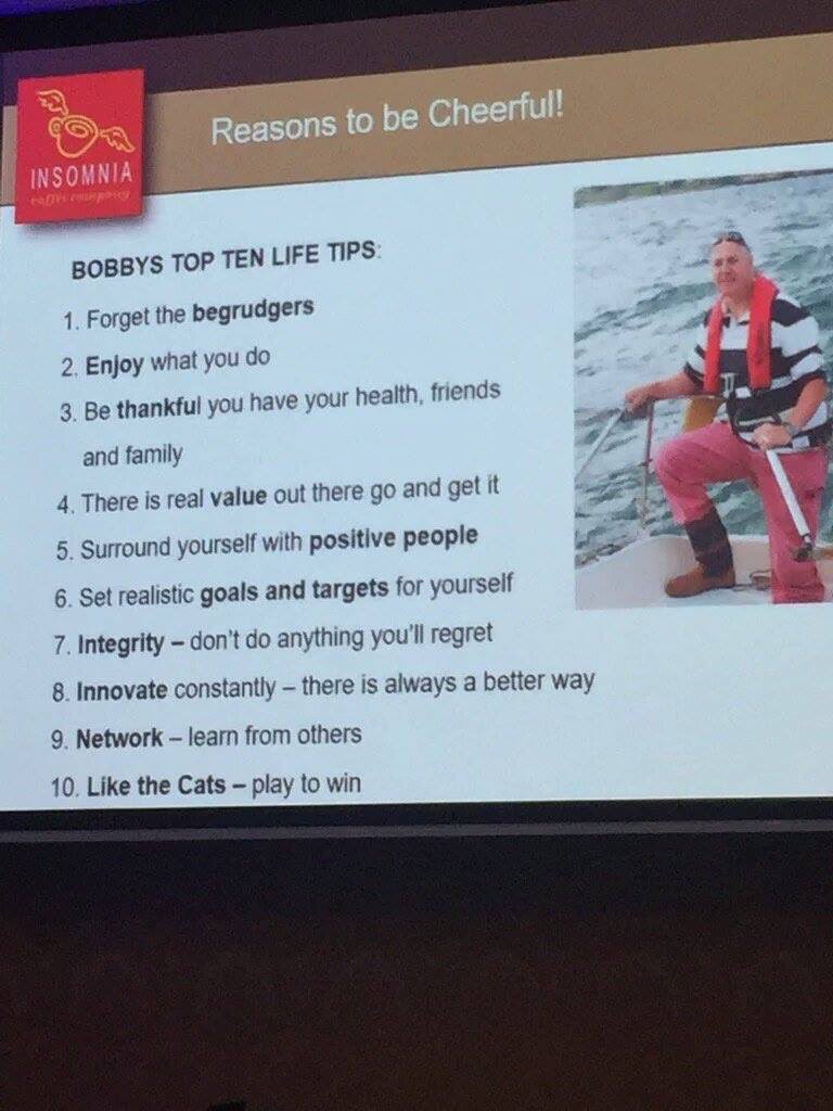 OReillyKathy's tweet photo. Wise words from the wonderful, ever-charming @bobbykerr ! #CoffeeWithKerr @SmurfitSchool @MDP_IE https://t.co/BsAItbKpIK