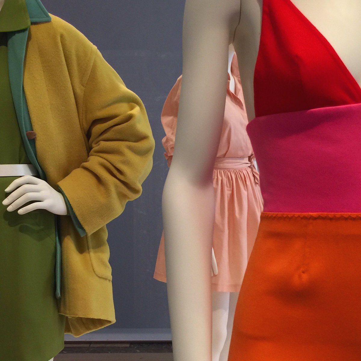 _VirginiaMcLeod's tweet photo. #colourblocking @IsaacMizrahi exhibition @TheJewishMuseum #NewYorkCity https://t.co/npjm5c0d1J