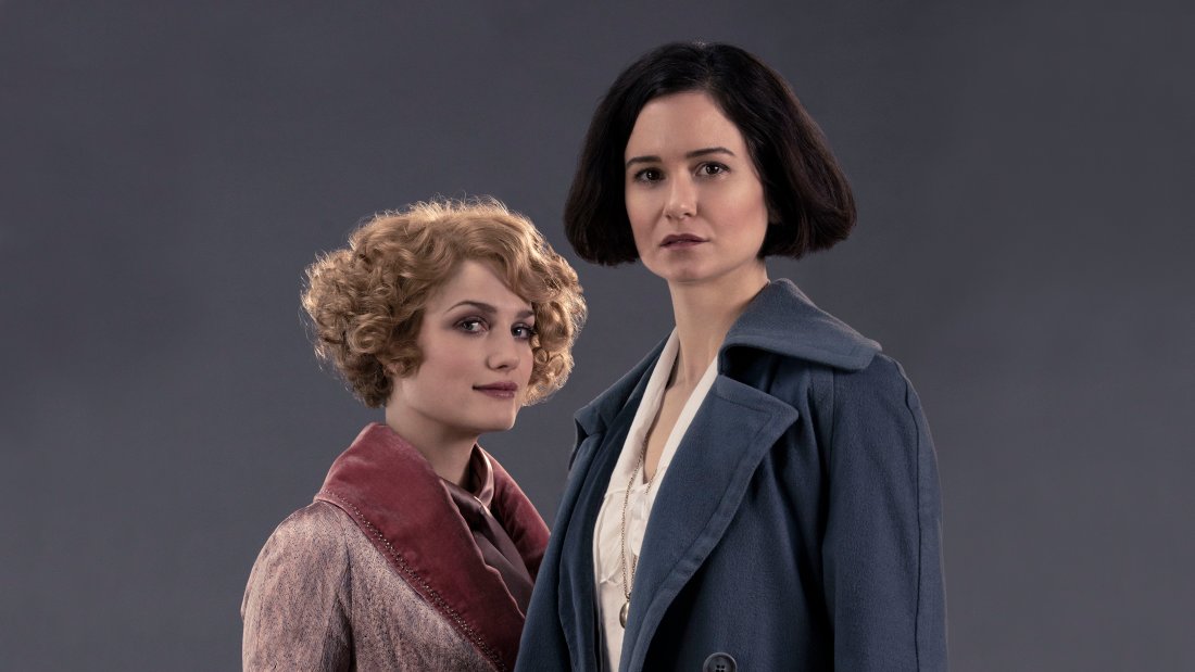 PotterBeasts's tweet image. We are super excited to meet the Goldstein Sisters! #FantasticBeasts ✨👯