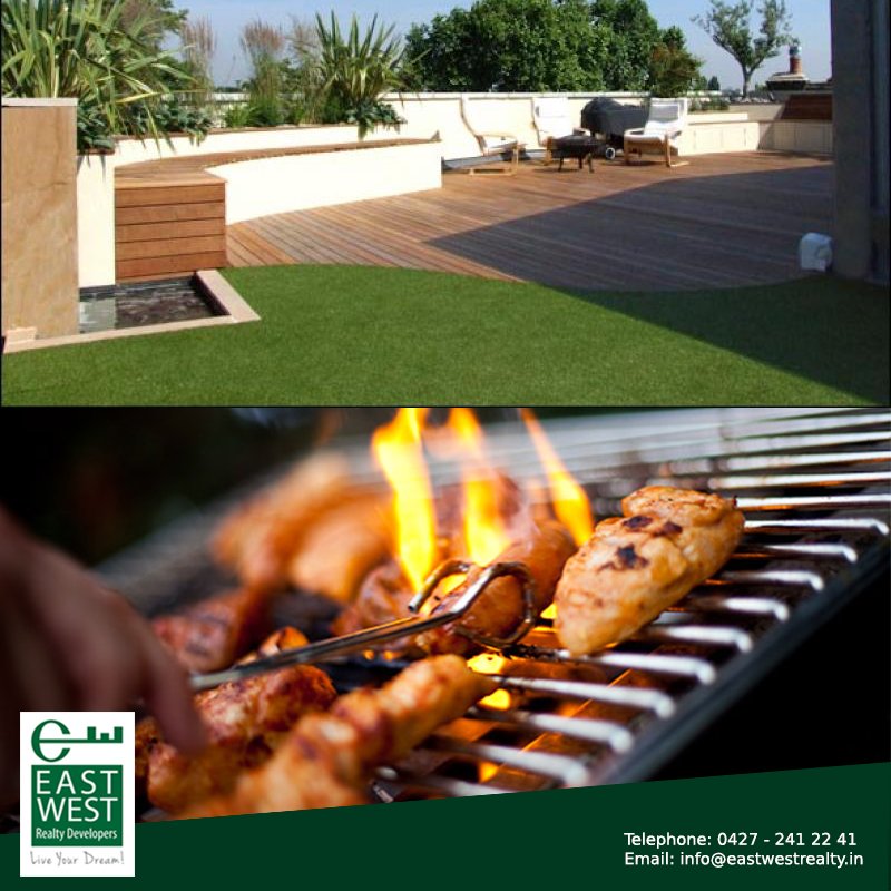 eastwest_realty's tweet photo. #Barbecue #grill counter & the rooftop garden in #BalramEnclave provides a whole new definition to the word Terrace https://t.co/S1BXqkf5Cw