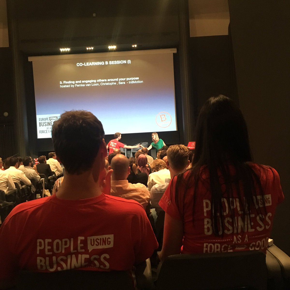BCorpItalia's tweet photo. Tante belle ed inspiring stories ... #BCorpSummit16 https://t.co/NfYOhyZOOg