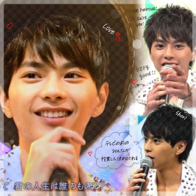 PinkieRing2's tweet photo. 昨日の生放送の少クラ3人分だけですがまとめてみました❤️💚💜

#少しでもいいなと思った人rt
#私の加工嫌いじゃない人rt
#かん宮寺ふーま #mip加工 #菊池風磨 #佐藤勝利 #松島聡 #少クラ https://t.co/mcYQHaDr3Y