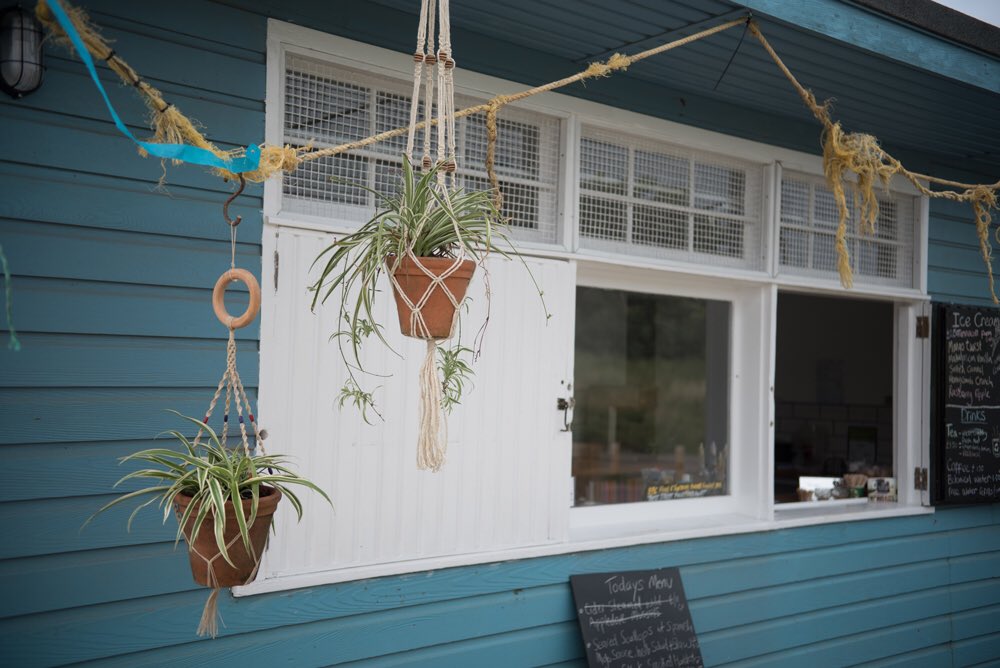 Great meeting  <a href="/GloriousOyster/">The Glorious Oyster</a> on Monday, loved tasting the amazing scallops! #instow #oystershack