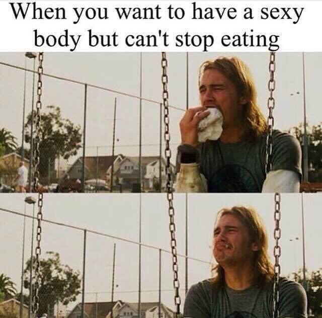 K_Rodrigz's tweet photo. This is the ultimate struggle. #weightloss #Leanin16 #Bruh #Struggles https://t.co/V4BuIBtRGi