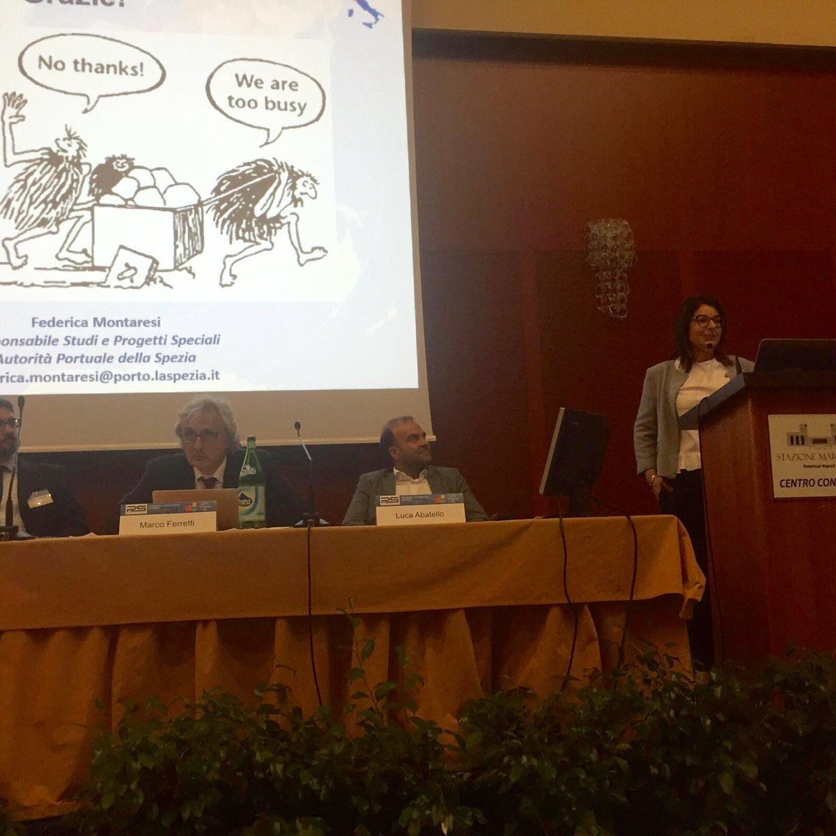 FedeMontaresi's tweet image. #naples #shippingweek #smart #port &amp;amp; #logistics: cogliere opportunità #UE e innovazioni per essere +competitivi!