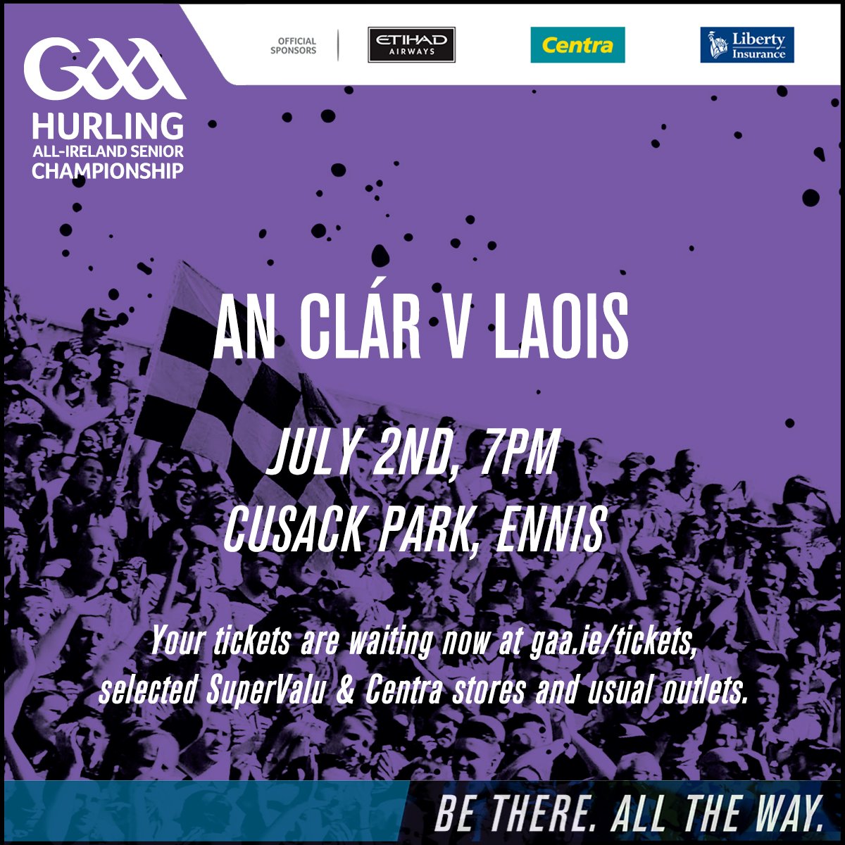 theclareherald's tweet image. COMP: Retweet &amp;amp; follow us for your chance to win two tickets to Clare vs Laois this Saturday #BackingTheBanner