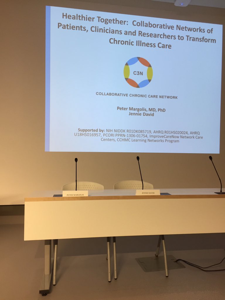 Flat_Jennie's tweet photo. 20 minutes until we talk about patient engagement and the future of patient-centered care! @ImproveCareNow https://t.co/C13JFST9iB