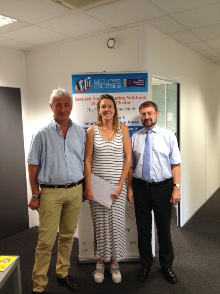 MarcPattinson2's tweet photo. The VDI VDE #innotsd ESCA Gold Label audit team visit @Pole_SCS cluster in #SophiaAntipolis https://t.co/mlB4ET4br6