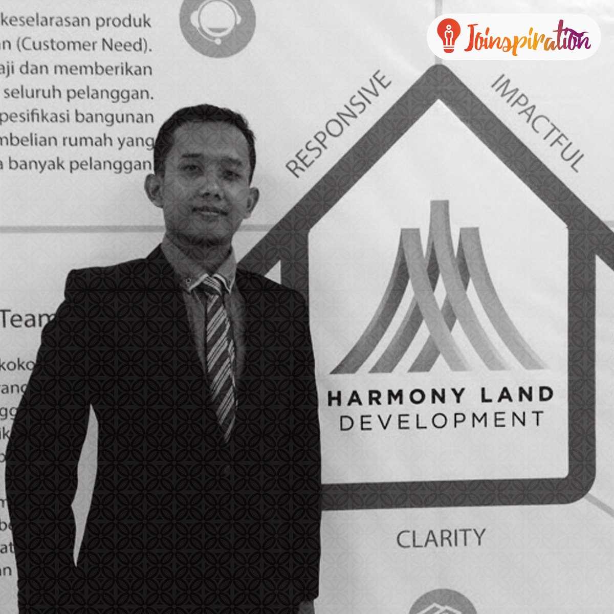 Pembicara lain yg akan mengisi #Joinspiration adalah Mas Fithor. Beliau ini sekarang bergelut di bidang properti.