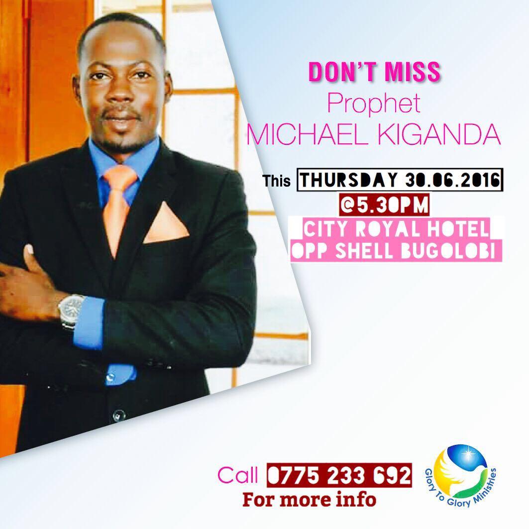 prophetMKiganda's tweet photo. It's a new season, it's a new grace in the prophetic. Don't miss this Thursday See you there! https://t.co/5SGcv1FfuE