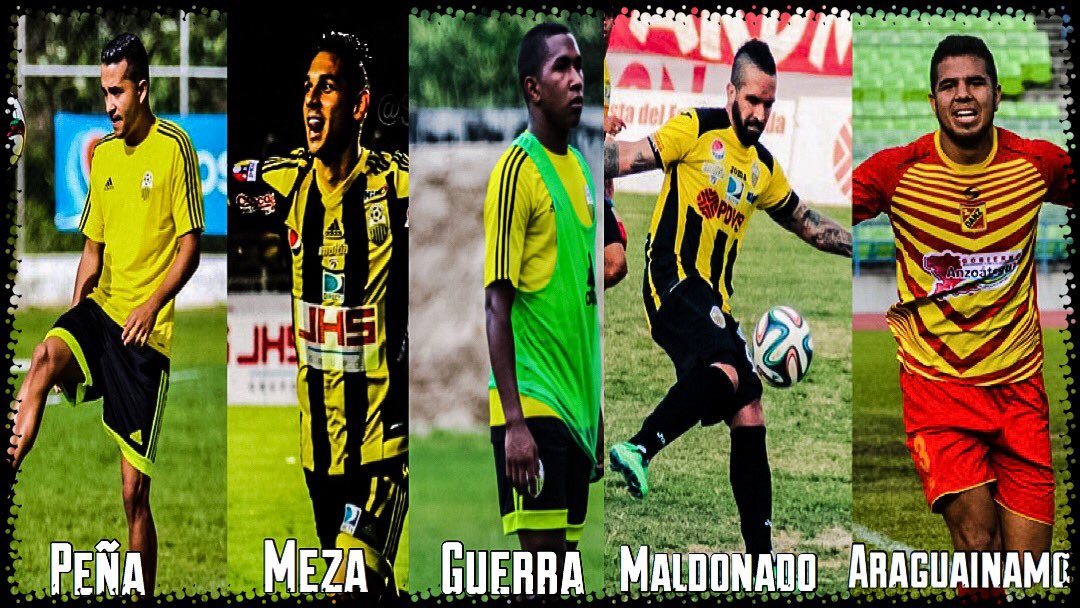 QuirozAnderson's tweet image. Los refuerzos del @DvoTachira 

#CLA2016 #FutVe 🇻🇪