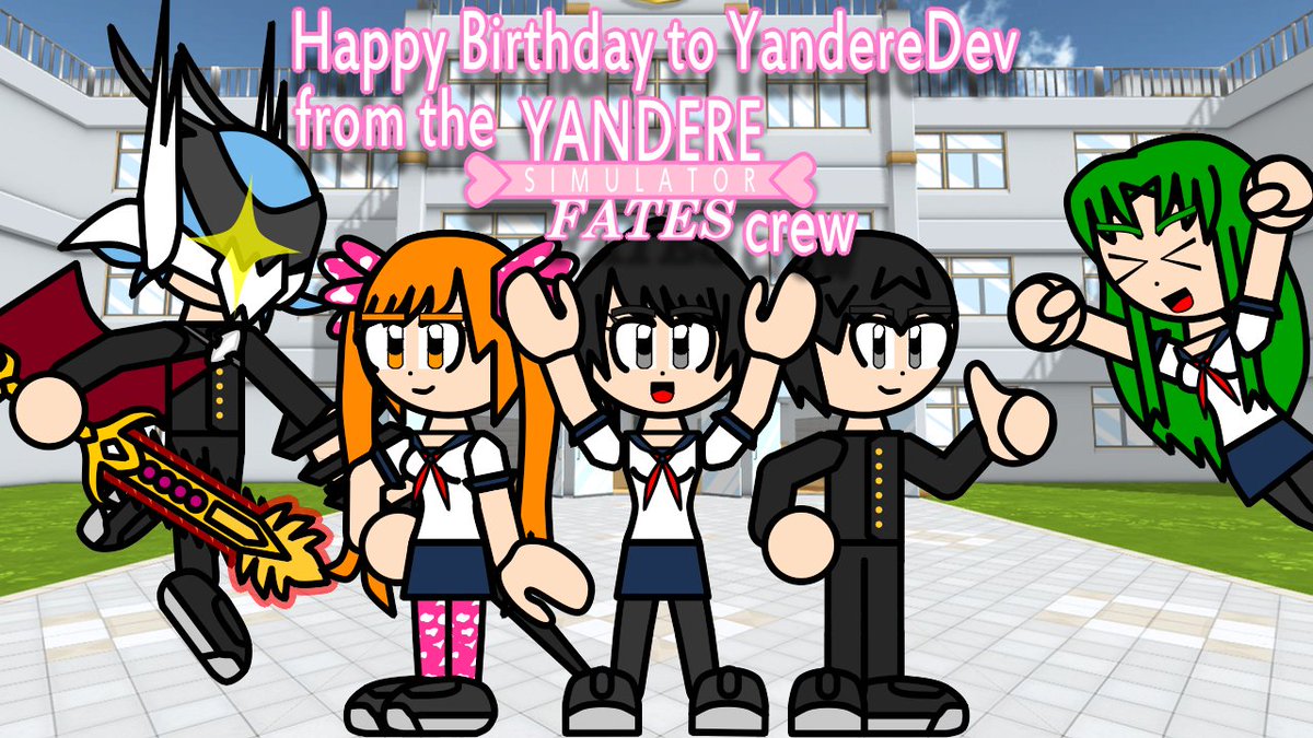 YandereDev on Twitter: &ldquo;Very cool! Thanks for the birthday wishes!…