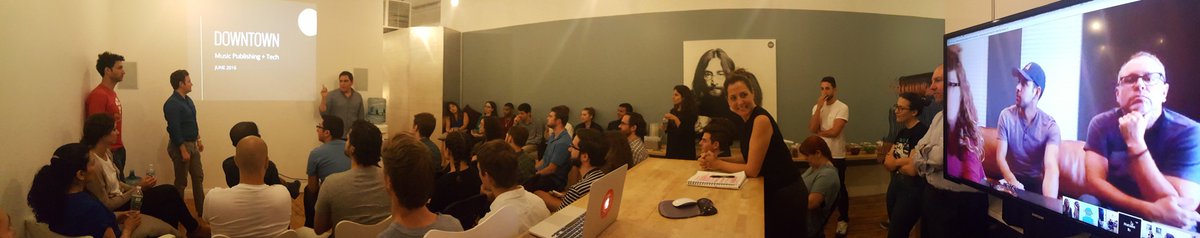 Global team meeting. 60+ individuals. 5 offices. 1 company. #Downtown