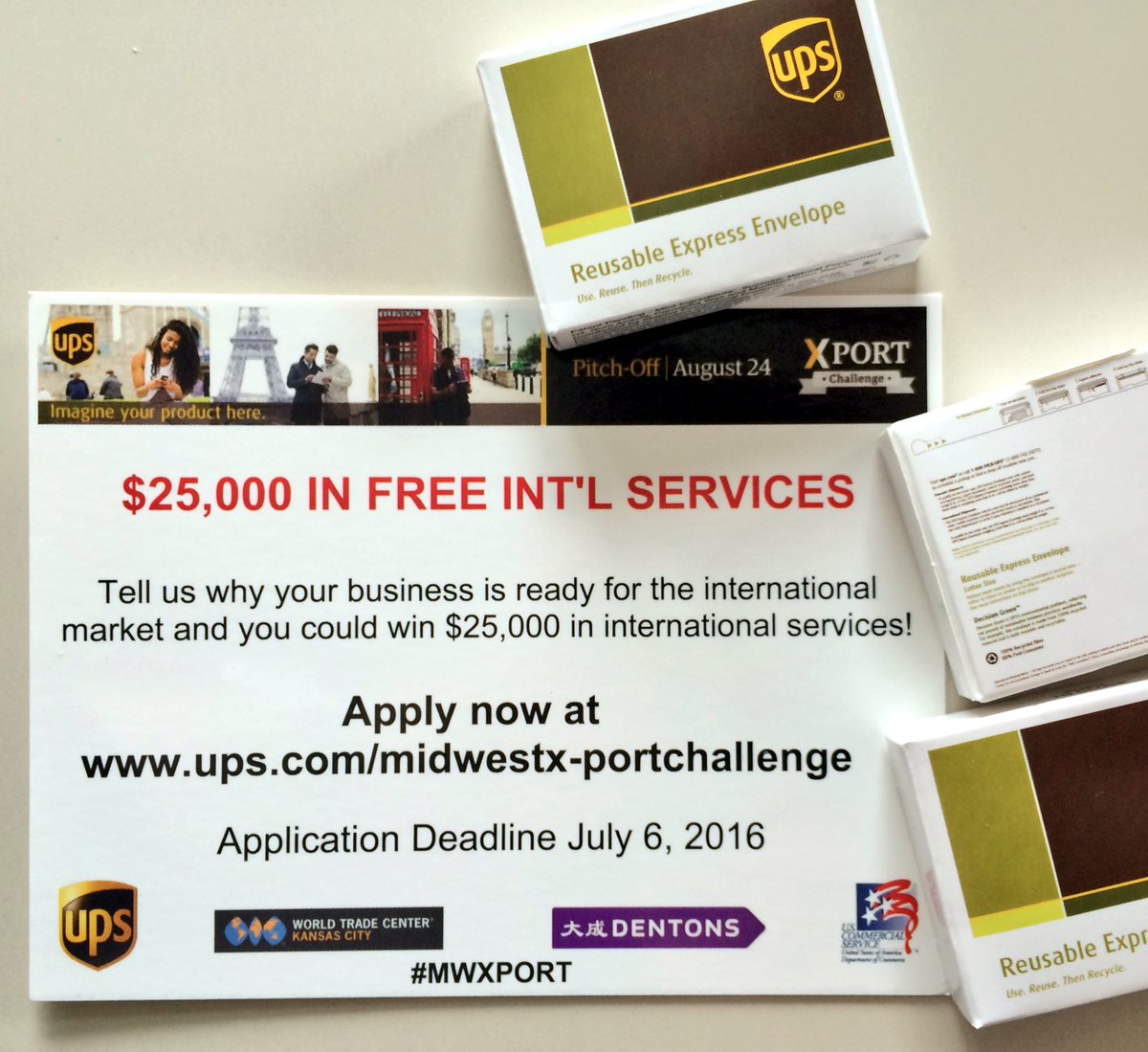 #MWXPORT challenge deadline is approaching #growthin16 #international <a href="/CP_UPSers/">Central Plains</a>