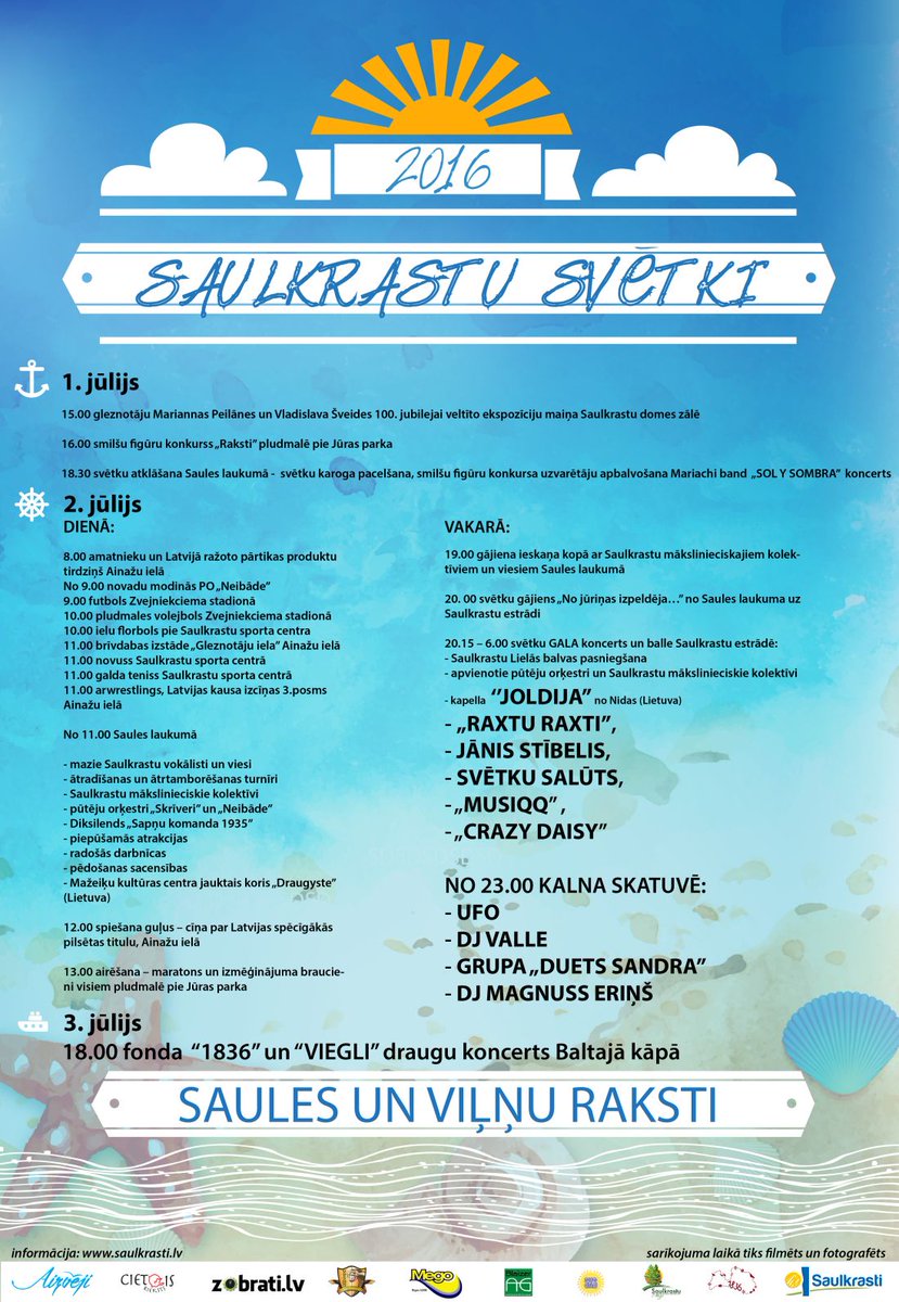 MusiqqOfficial's tweet image. 2.jūlijs, +-23:00, Saulkrastu estrāde.