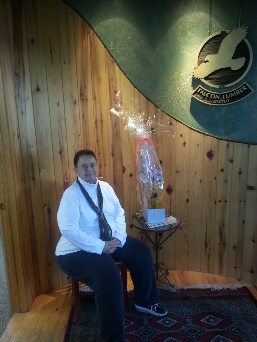 lumbersource's tweet image. Congratulations to Verna Gumbs! Retiring after 50 years of dedicated service @ Falcon Lumber.  We wish her well!