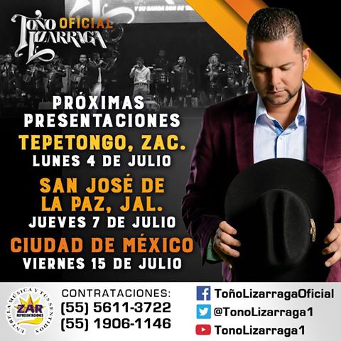 TonoLizarraga1's tweet photo. Aquí nuestras siguientes fechas y recuerden la cuenta OFICIAL de FB es https://t.co/ELNnOTbN8A no se dejen engañar https://t.co/FrqODzEBky