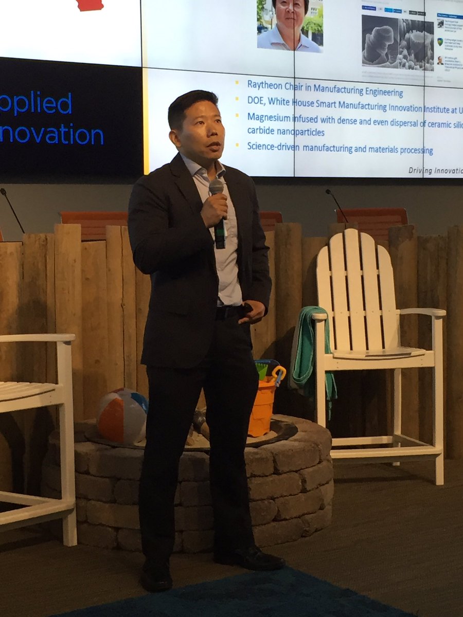 CPP_TTIC's tweet image. Benjamin Chu, Sr. Tech Transfer Officer @UCLAinvents, presents at the @AMP_SoCal Innnovation Forum at the @UCICove