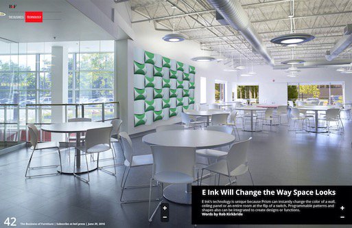 Studioby3form's tweet photo. Viva is on the front page of The Business of Furniture! https://t.co/HJtABasKb4 #technology #design https://t.co/okQDH39hhC