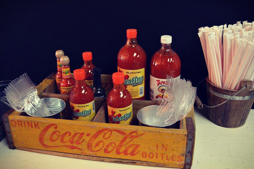 Choose a salsa, have some tacos!