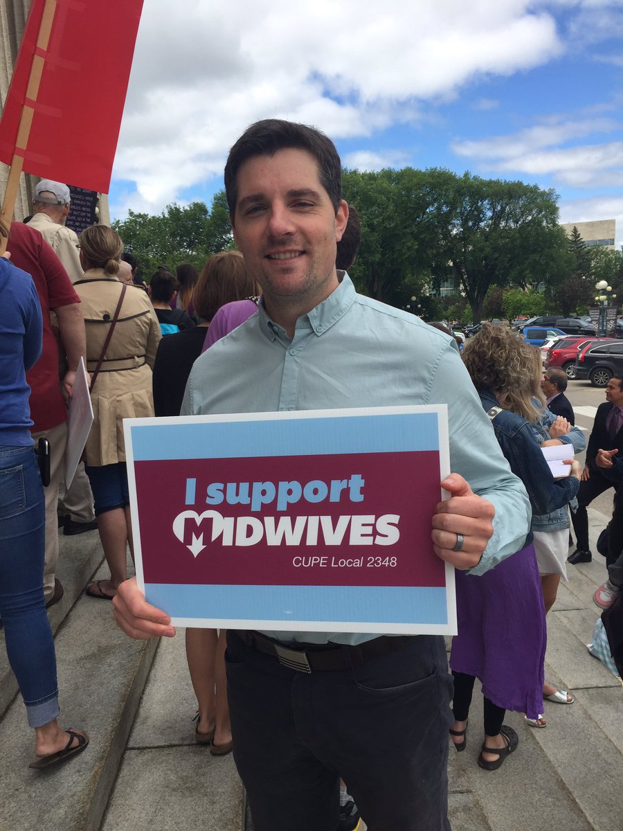 andyregier's tweet image. Standing with @MB_Midwives and the families they support. #supportMBmidwives