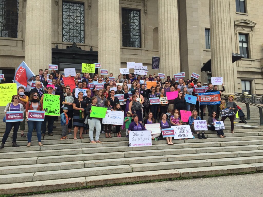 andyregier's tweet image. Standing with @MB_Midwives and the families they support. #supportMBmidwives