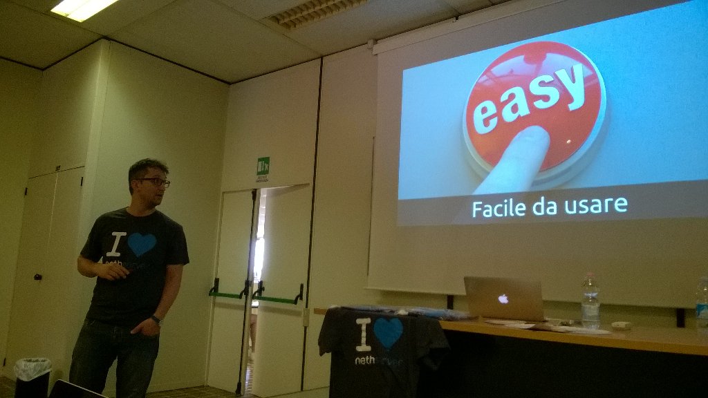 giulianolatini's tweet image. #NethServer @alessiofattorini ci parla di