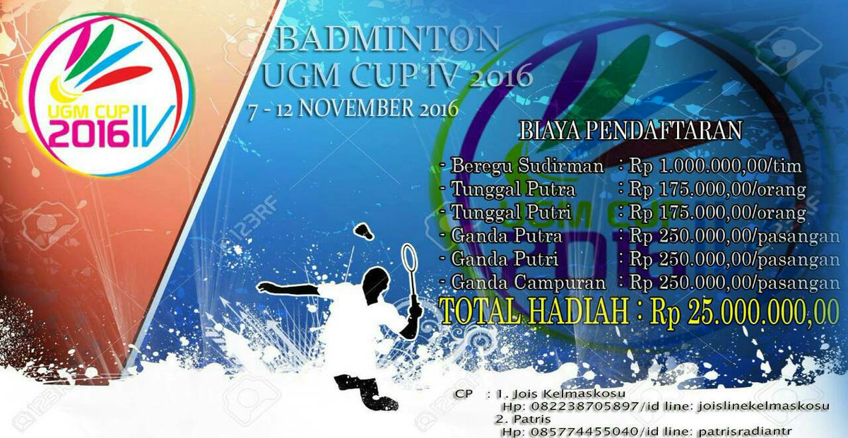 Hello Everyone !! :D Prepare yourself for UGM Cup 2016 !! 
Kami tunggu partisipasi teman2 semua :D