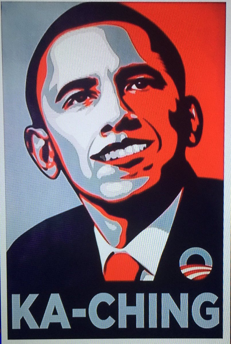 SV2Hollywood's tweet photo. Via @colbertlateshow: #Obama might become a VC in #SiliconValley, so his poster should go from Hope and Change to... https://t.co/KOeCDTpyiM