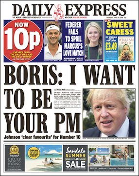 thinkinghearing's tweet image. #BorisJohnson #corrupt #media Don't believe everything you read #tabloid #Boris quits #ToryLeadership #Corbyn4All