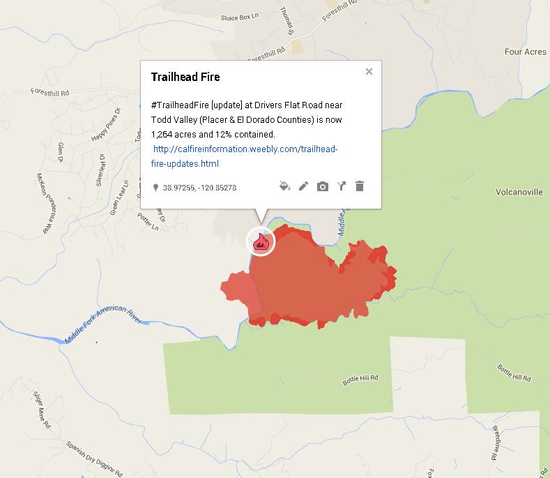 #TrailheadFire [update] Todd Valley (Placer &amp; El Dorado Co.) is 1,264 acres &amp; 12% contained. calfireinformation.weebly.com/trailhead-fire…
