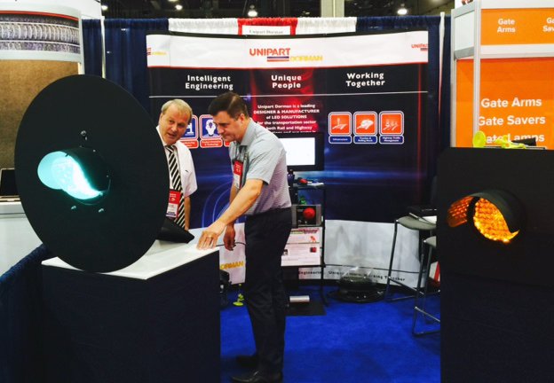 UnipartDorman's tweet photo. Demonstrating our latest innovations in #rail signalling at #RSSI2016 - find us on booth 834 https://t.co/9OMdcHXrkJ