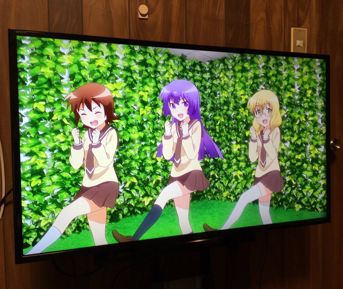 Twitter 上的 小庵 春 普段はニコニコでしか観ていなかったので テレビの大画面で初めて観る謎キック 三者三葉 T Co Fwyqfsxx01 Twitter