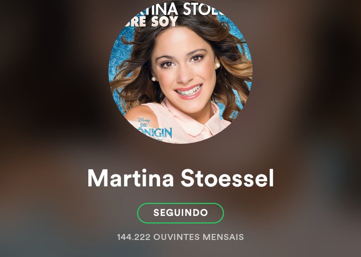 TiniInPromotion's tweet photo. Many did not know, but Martina has another account on Spotify from previous years while working in #Violetta. https://t.co/5bdeZZ02eJ