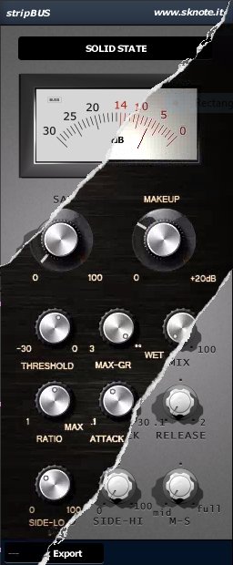 pluginreskins's tweet photo. #SKNote StripBUS is a great console and compressor plugin, especially in classic 1176 guise https://t.co/oxZFKVRqXw https://t.co/zsu4aT0GfI
