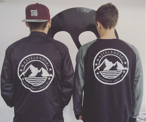 WastelandSki's tweet photo. Fresh garms arrived today from our friends at @Westbeach79 ! #RidinDirty #CoachJackets #Crews https://t.co/FFaLgMdria