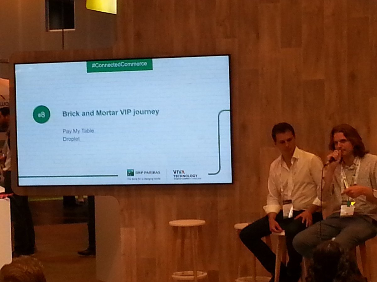 appli_Wa! (@appliwa) on Twitter photo Dans la session #Brick and #Mortar #VIP #journey On parle de fidélité par ici <a href="/PayMyTable/">PayMyTable</a> <a href="/DropletPay/">Droplet HQ</a> #VivaTech Dans la session #Brick and #Mortar #VIP #journey On parle de fidélité par ici <a href="/PayMyTable/">PayMyTable</a> <a href="/DropletPay/">Droplet HQ</a> #VivaTech