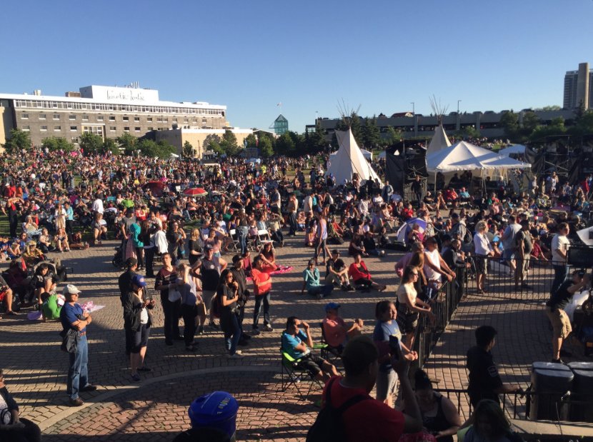 APTNtv's tweet photo. Thx everyone for coming to the 10-yr anniversary of #ADL2016. Here’s to the next 10 years! #TBT Photo Cred:@TheForks https://t.co/iGz0zAFRor