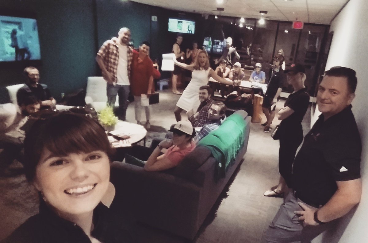 The green room is ULTRA-packed today! <a href="/thebristolhum/">The Bristol Hum</a> <a href="/Mayofest/">MayofestOnline</a> @cirque @meashabg @zaneanddegge &amp; more! #rogerstv