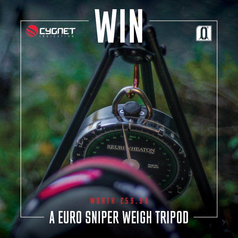 Win a Cygnet Euro Sniper Weighing Tripod RRP £59.99! Just follow <a href="/CygnetTackle/">Cygnet Tackle</a> &amp; <a href="/carpology/">CARPology</a> then RT this post! #Win