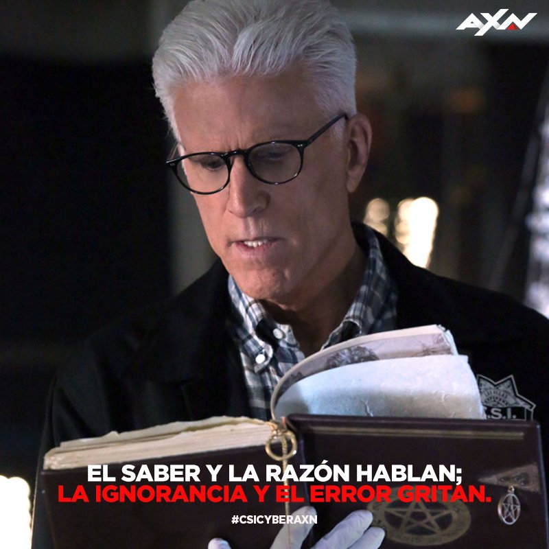 AXN_LA's tweet photo. 💣 ¡Llegan las maratones!
Esta noche y mañana, desde las 11pm COL, 12am MEX, 1hs ARG, 10 episodios de #CSICyberAXN https://t.co/d1gZ7UAK2f