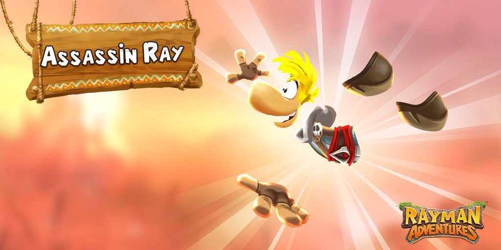 saimshah_2000's tweet photo. One of my favorite characters in #RaymanAdventures: Assassin Ray! https://t.co/CHgv3WzHa5 https://t.co/HXd7w2TywY