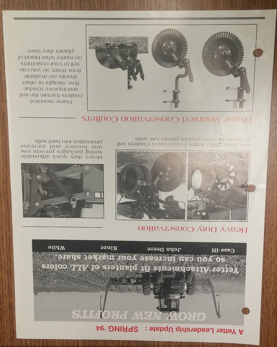 YetterFarmEquip's tweet photo. 1994 Yetter Marketing Ad,  #Profitablesolutions for every generation and situation.  #TBT https://t.co/Nl848h3dDa