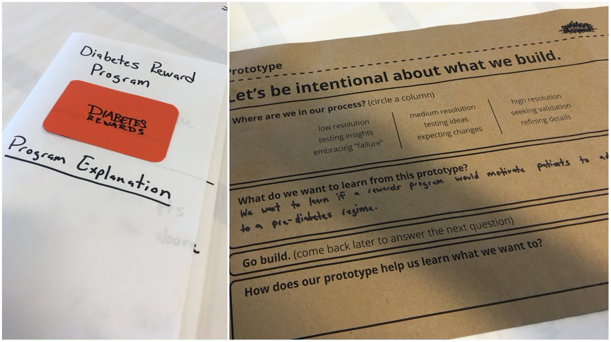 stokedproject's tweet image. Yesterday we worked on #diabetes management prototypes with the folks at @HILLWAYS. Here&apos;s a peek...