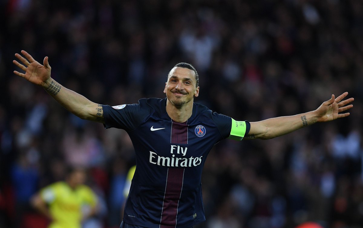 Zlatan Ibrahimovic has announced that he will play for Manchester United next season. #MUFC