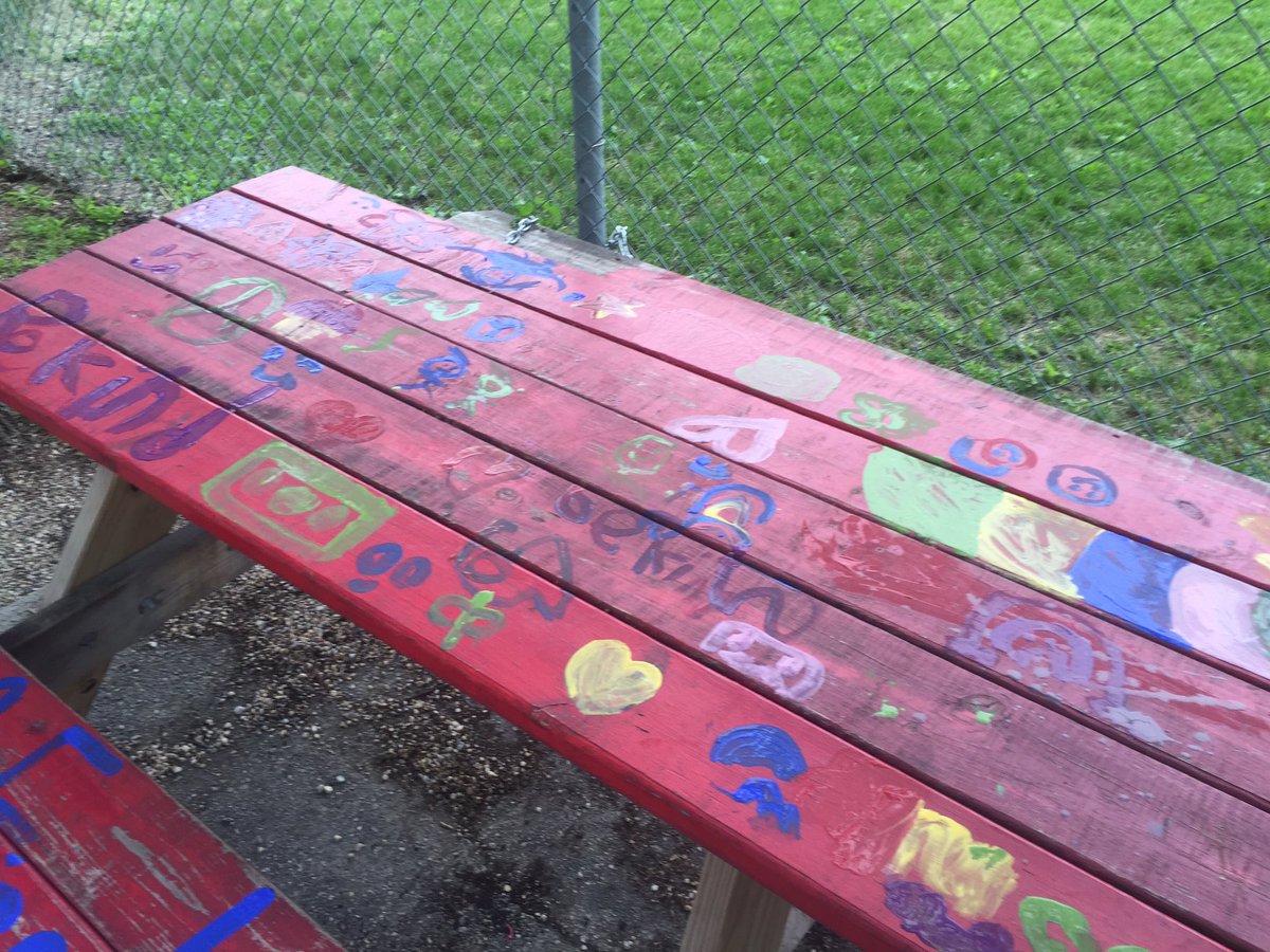 silver_reagan's tweet photo. Last day fun! #tableoffriends #buddybench #LastDayofSchool #wsd #fortrougeschool #kindness https://t.co/AvW5zoXCbR