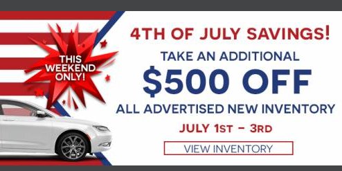 ShottenKirkCDJR's tweet photo. Find #freedom from high prices at our 4th of July Sale! https://t.co/fsEr4CEWiI https://t.co/kEoZcnB7mI