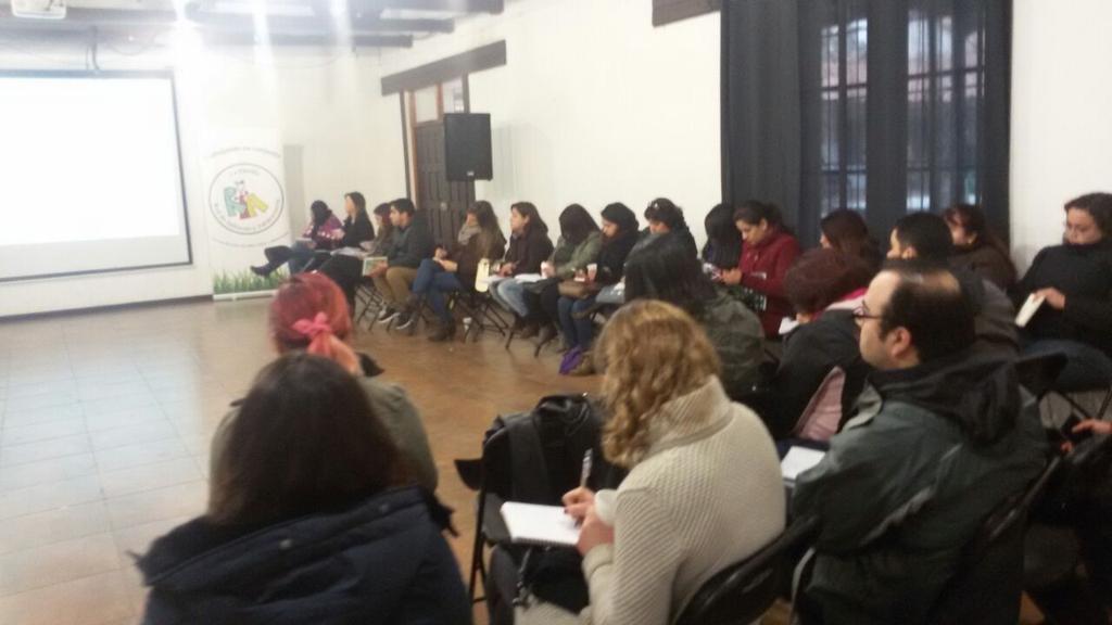 opdlaflorida's tweet photo. Nuestro abogado explica procedimientos judiciales a @Red_Infancia excelente intervención y participación #LaFlorida https://t.co/ejkKsicqid