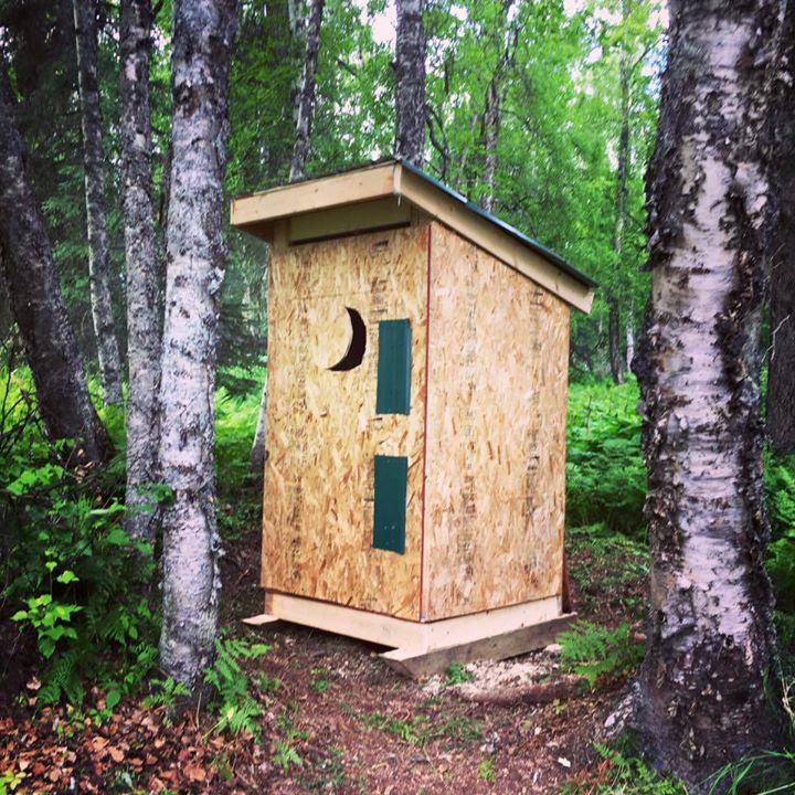 We just departed from our place off the grid in Alaska after building this.
