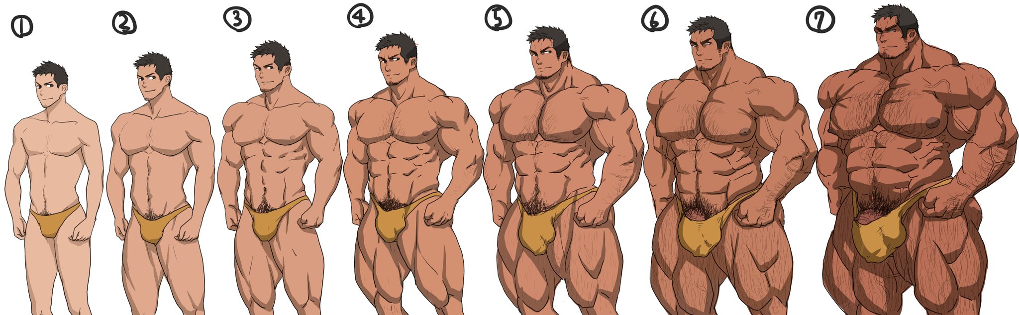 O Xrhsths 湯あたり Sto Twitter 筋肉 マッチョ好きの皆さんに質問 どれくらいのマッチョ体型がよいですか リプもらえれば嬉しいです 体型といいつつホルモンのバランスでいろいろと違いますが笑ちなみに私は普段5 6番くらいで描きます O Xrhsths 湯あたり Sto Twitter 筋肉 マッチョ好きの皆さんに質問 どれくらいのマッチョ体型がよいですか リプもらえれば嬉しいです 体型といいつつホルモンのバランスでいろいろと違いますが笑ちなみに私は普段5 6番くらいで描きます
